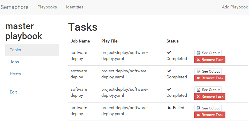 Ansible playbook example. Ansible семафор. Semaphore ansible. Ansible UI. Ansible web Интерфейс.